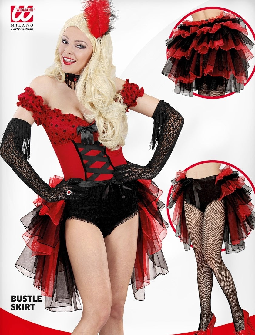 Jupe Tutu Noir et Rouge : Flirtez avec la Danse et le Glamour