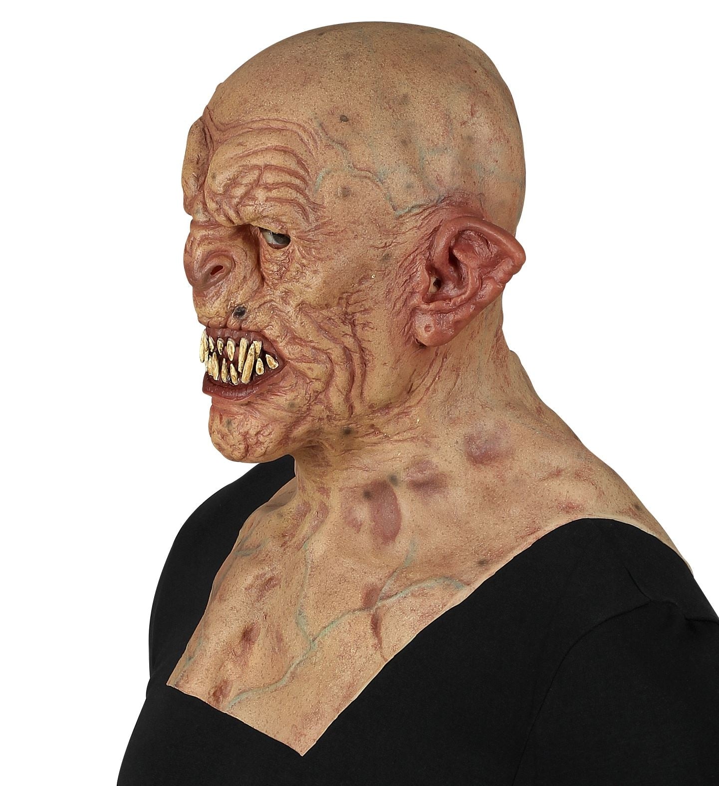 Terrifiez la foule : Masque de Zombie Hyper-Réaliste pour Halloween!