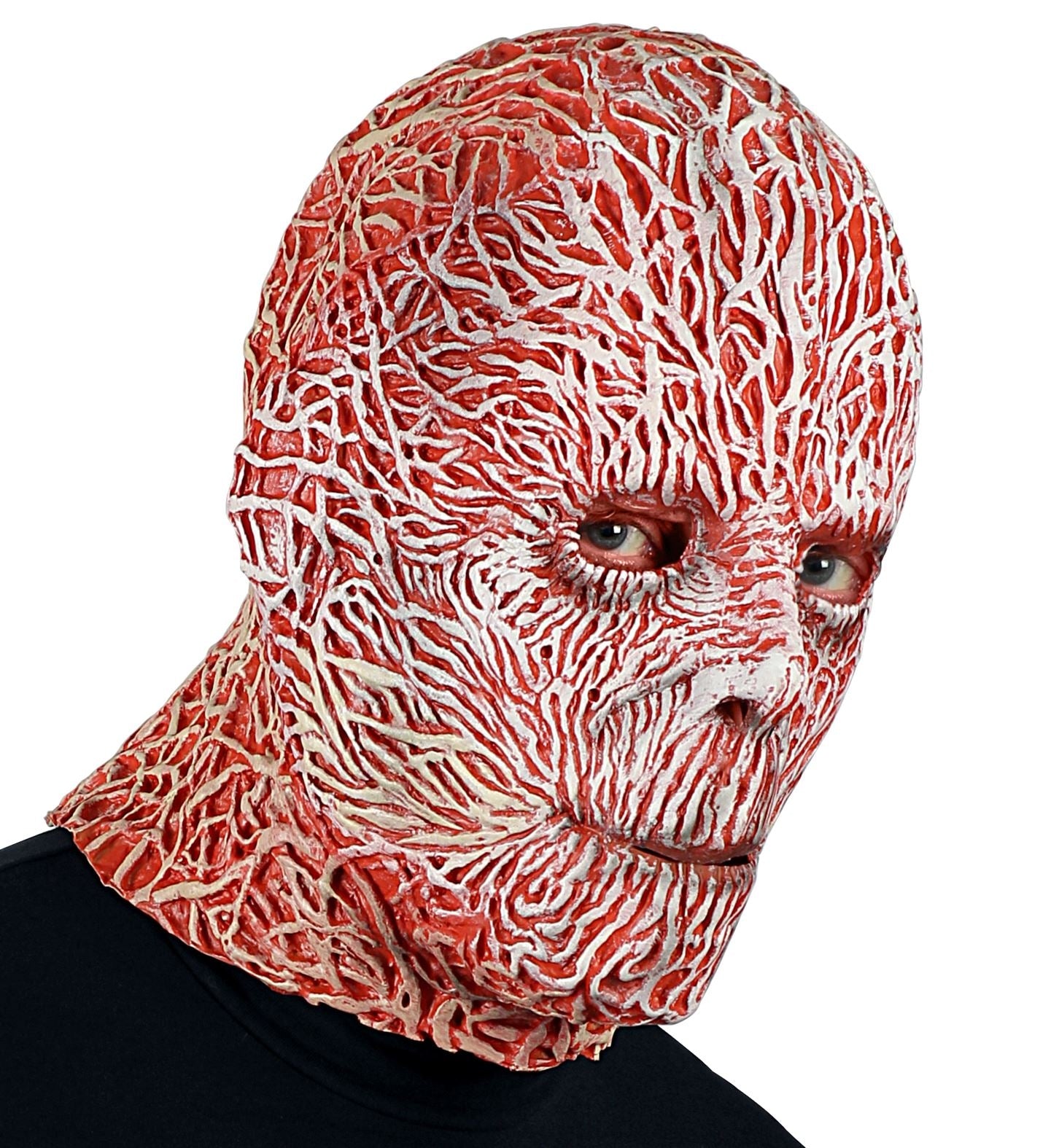 Horreur Garantie : Masque visage brulé Effrayant pour un Halloween