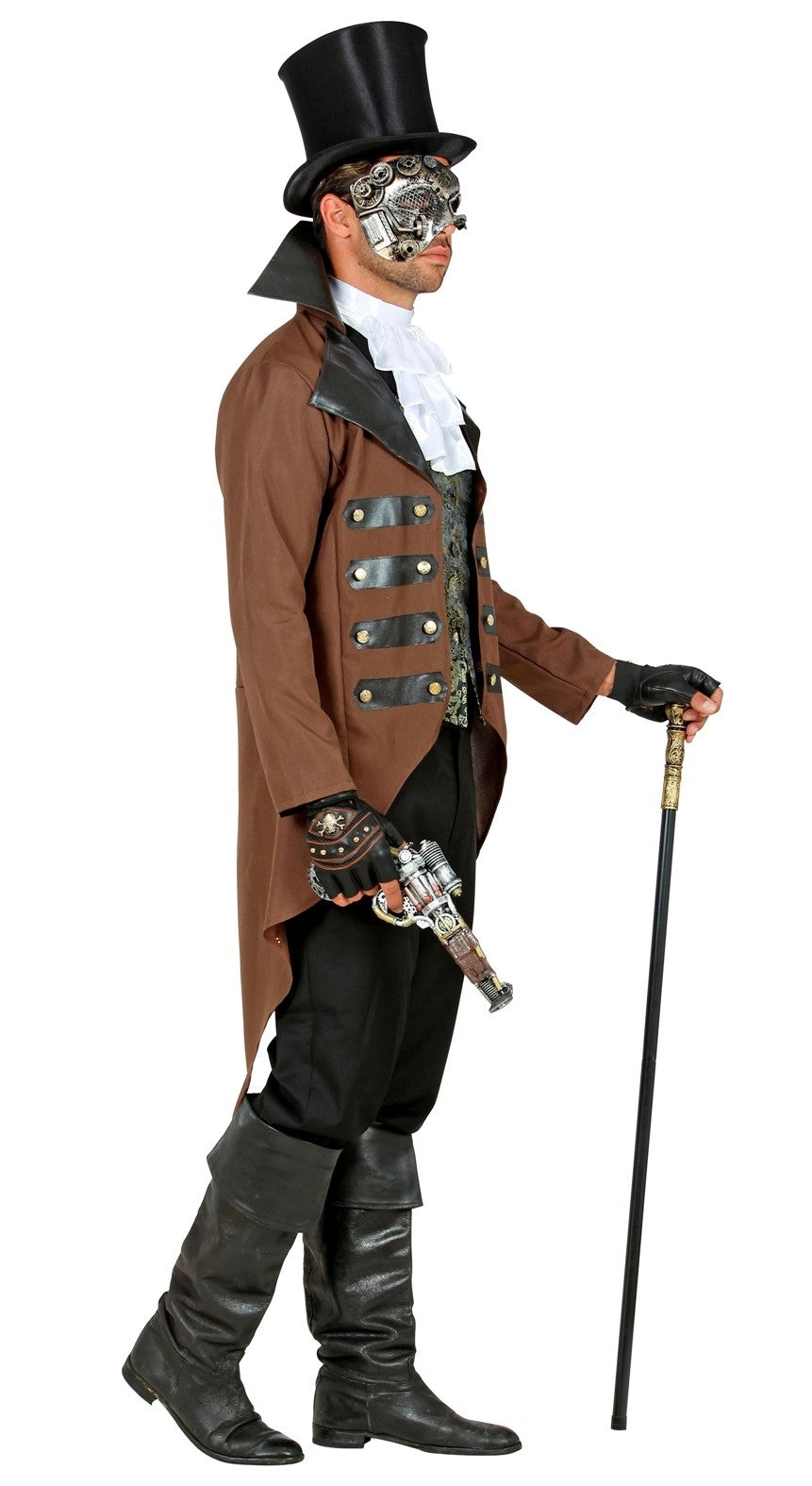 Déguisement Steampunk homme marron du M au XXL