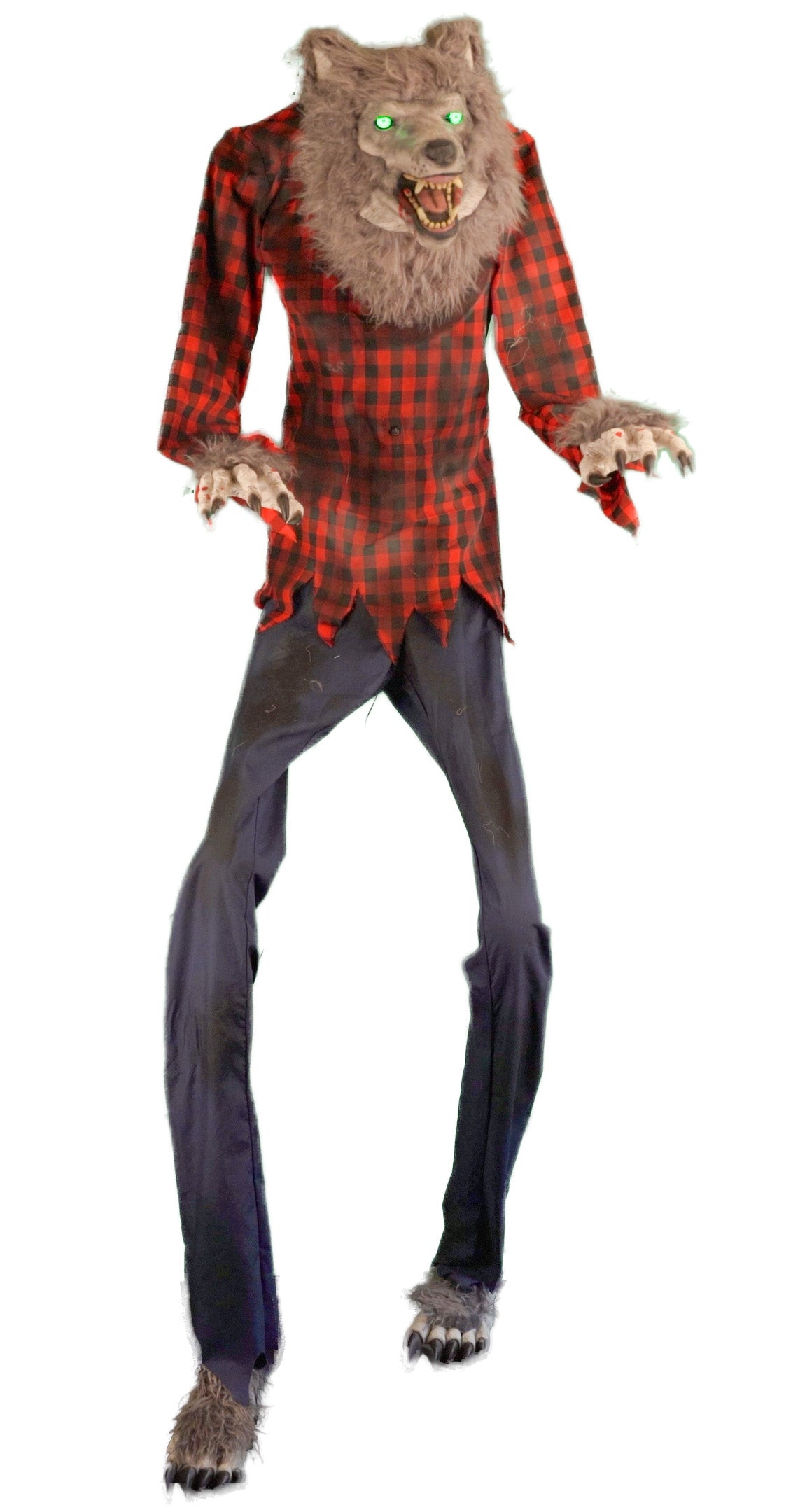 Automate Halloween Loup-Garou de 2m : Un Monstre Terrifiant
