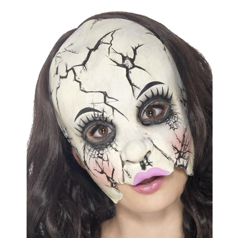 Masque poupée abîmée Halloween
