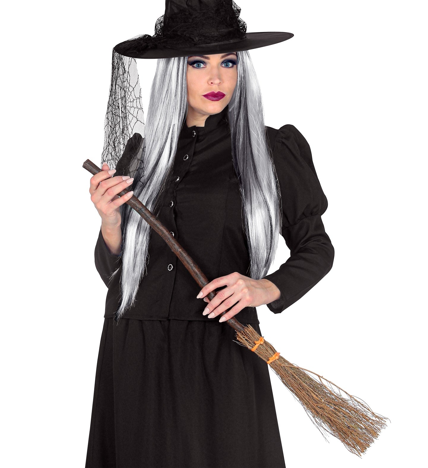 Balai de Sorcière Réaliste 89 cm : Accessoire incontournable