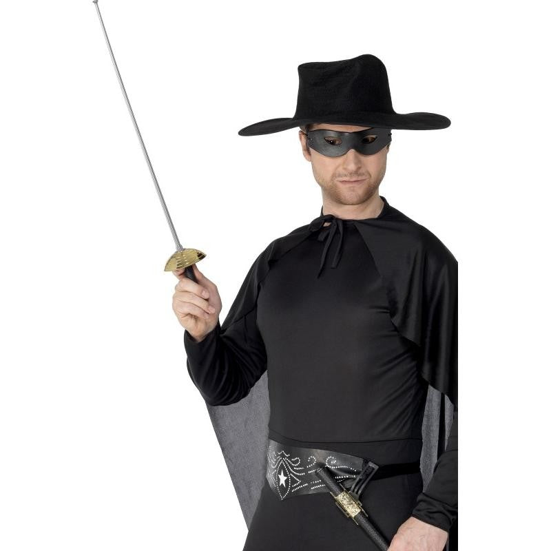 Épée 68 cm + masque de bandit