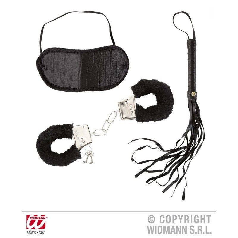 Set Dominatrice : Accessoire érotique pour jeux de rôle sensuels