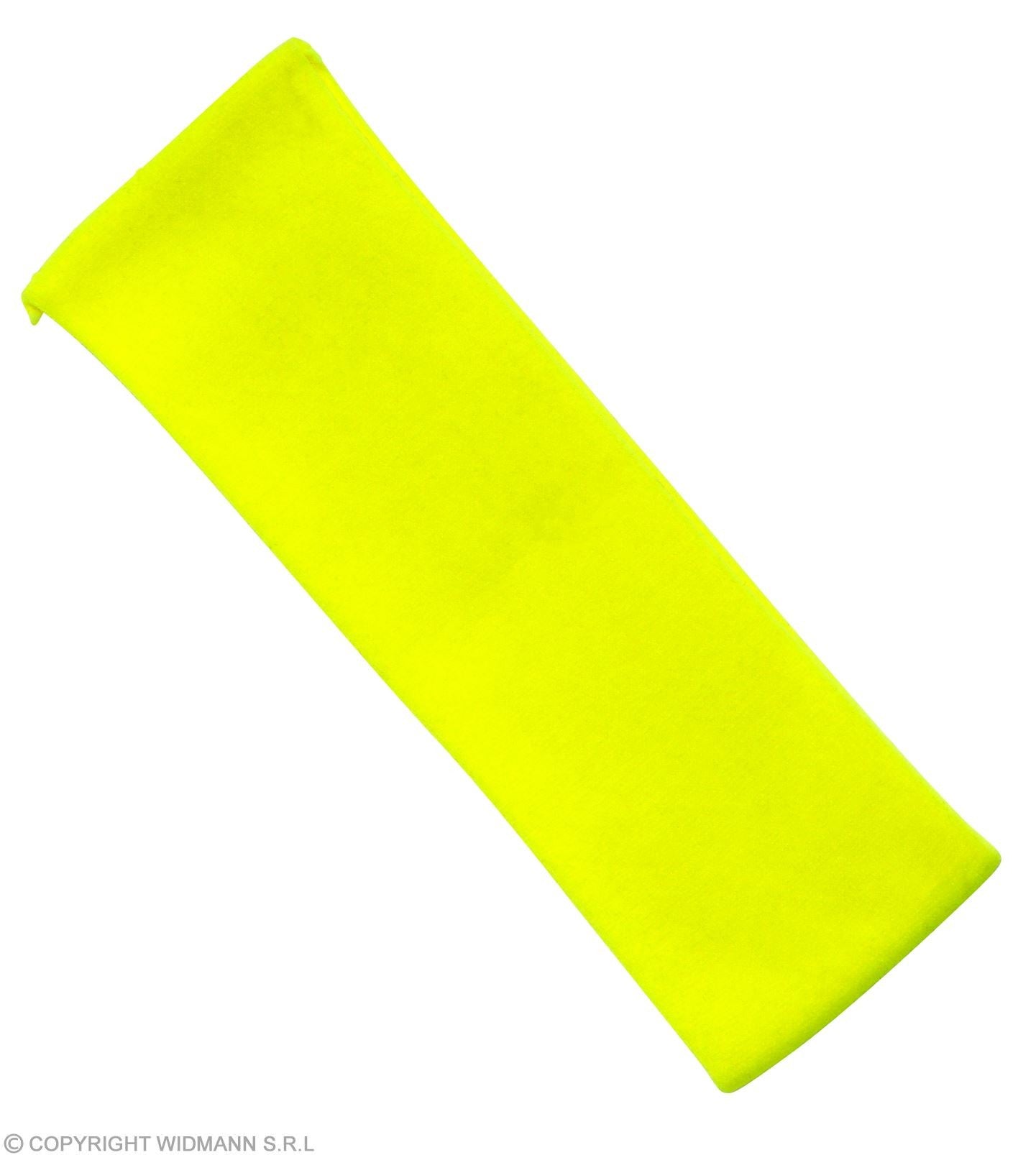 Bandeau jaune fluo années 80