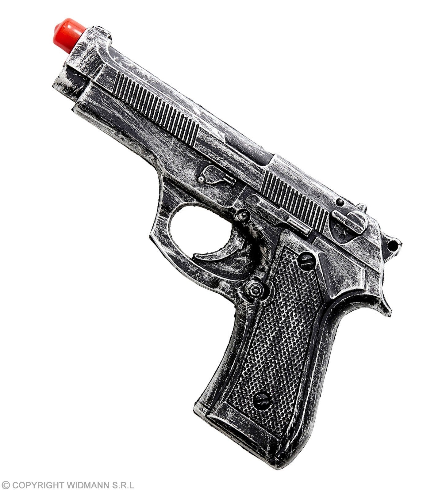 Authentique Pistolet en mousse de latex 19 cm