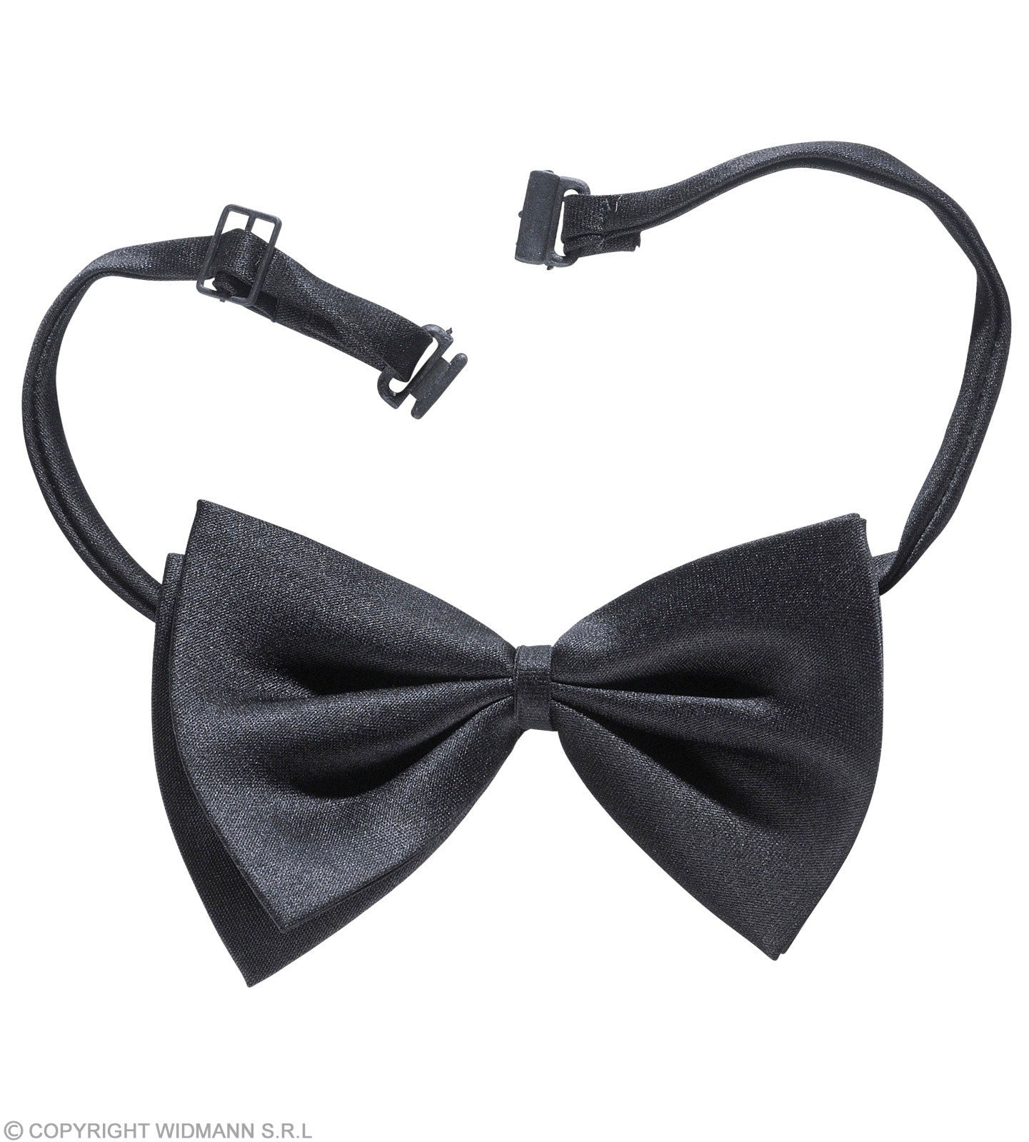 Noeud-papillon Luxe, Noir- Ajustable
