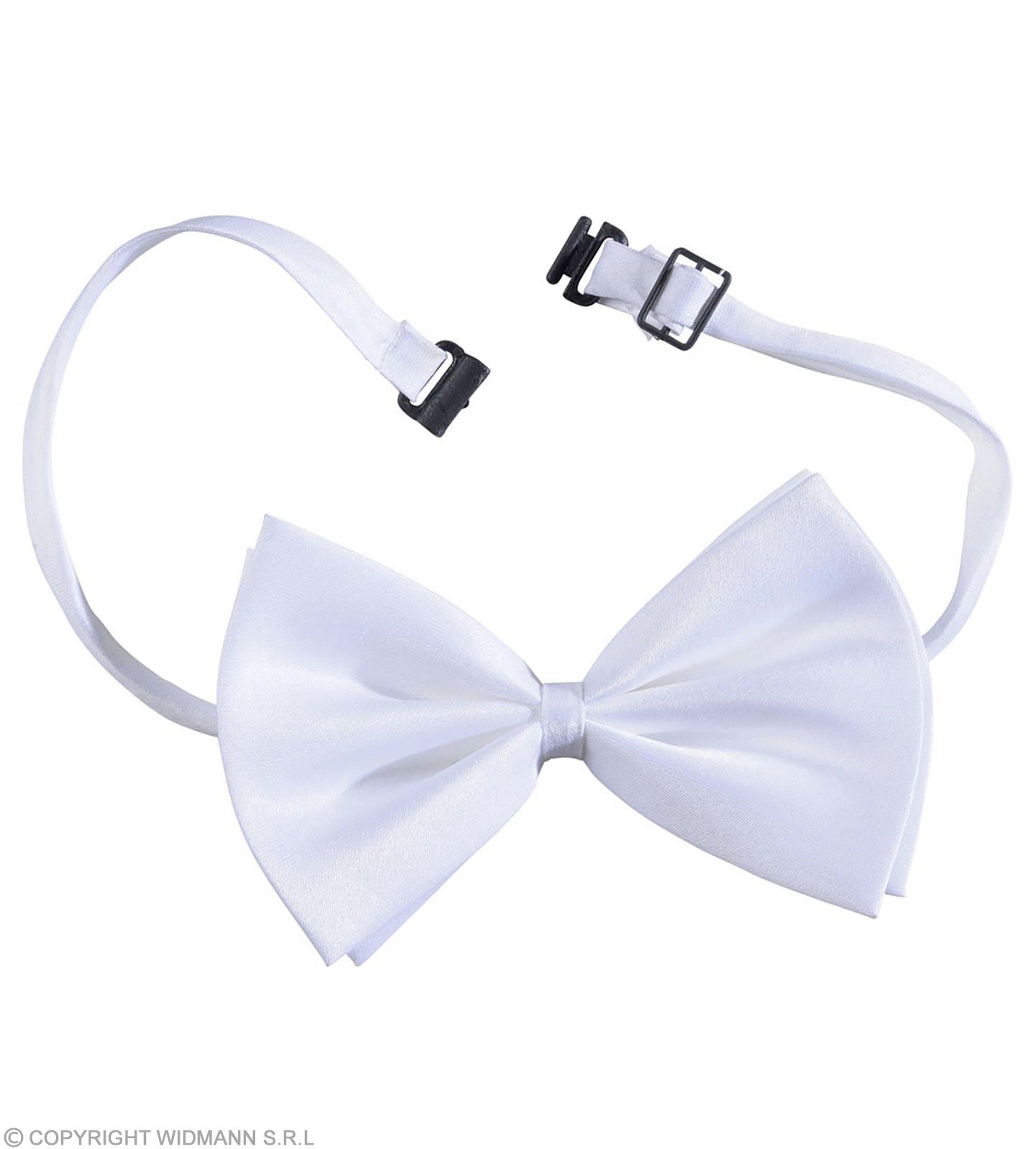 Noeud-papillon Luxe Blanc - Ajustable