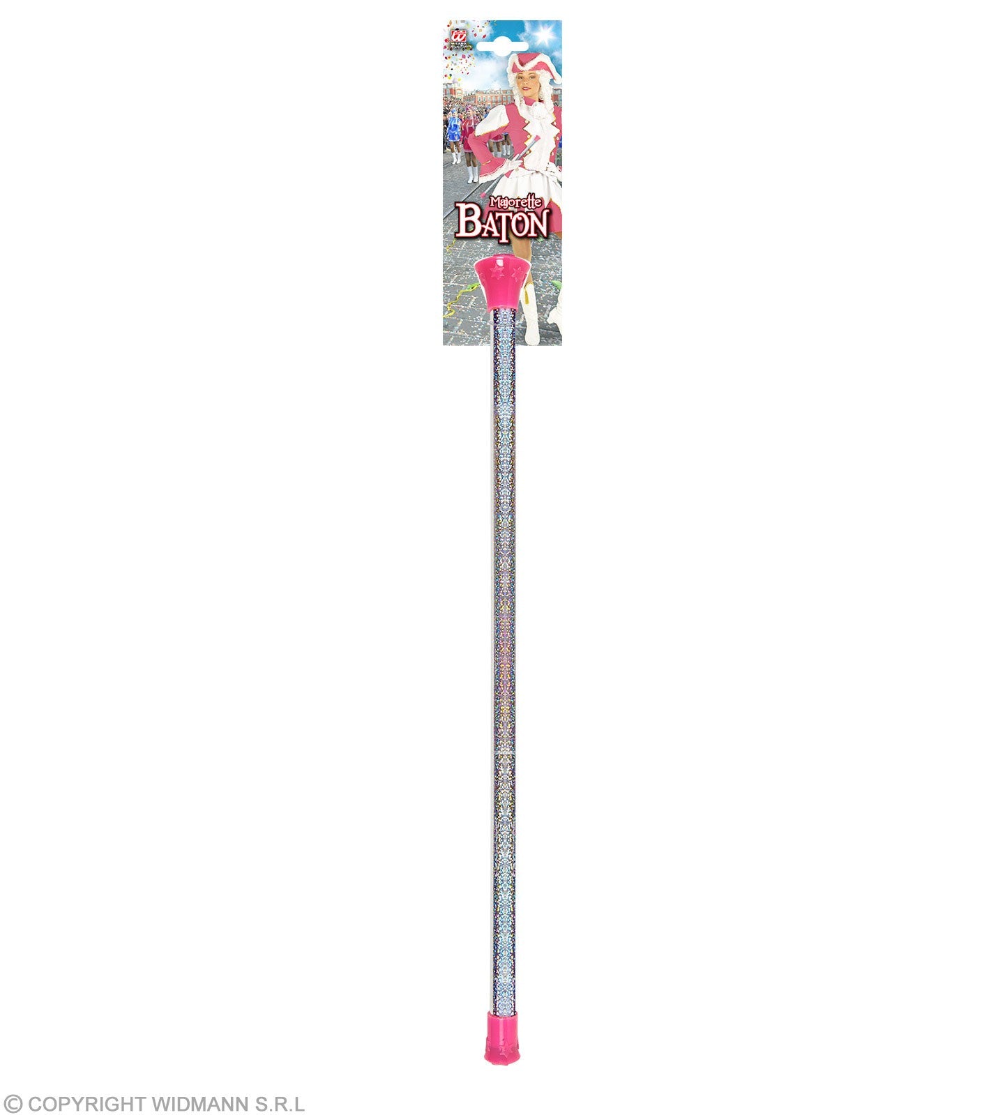 Bâton majorette holographique 51cm