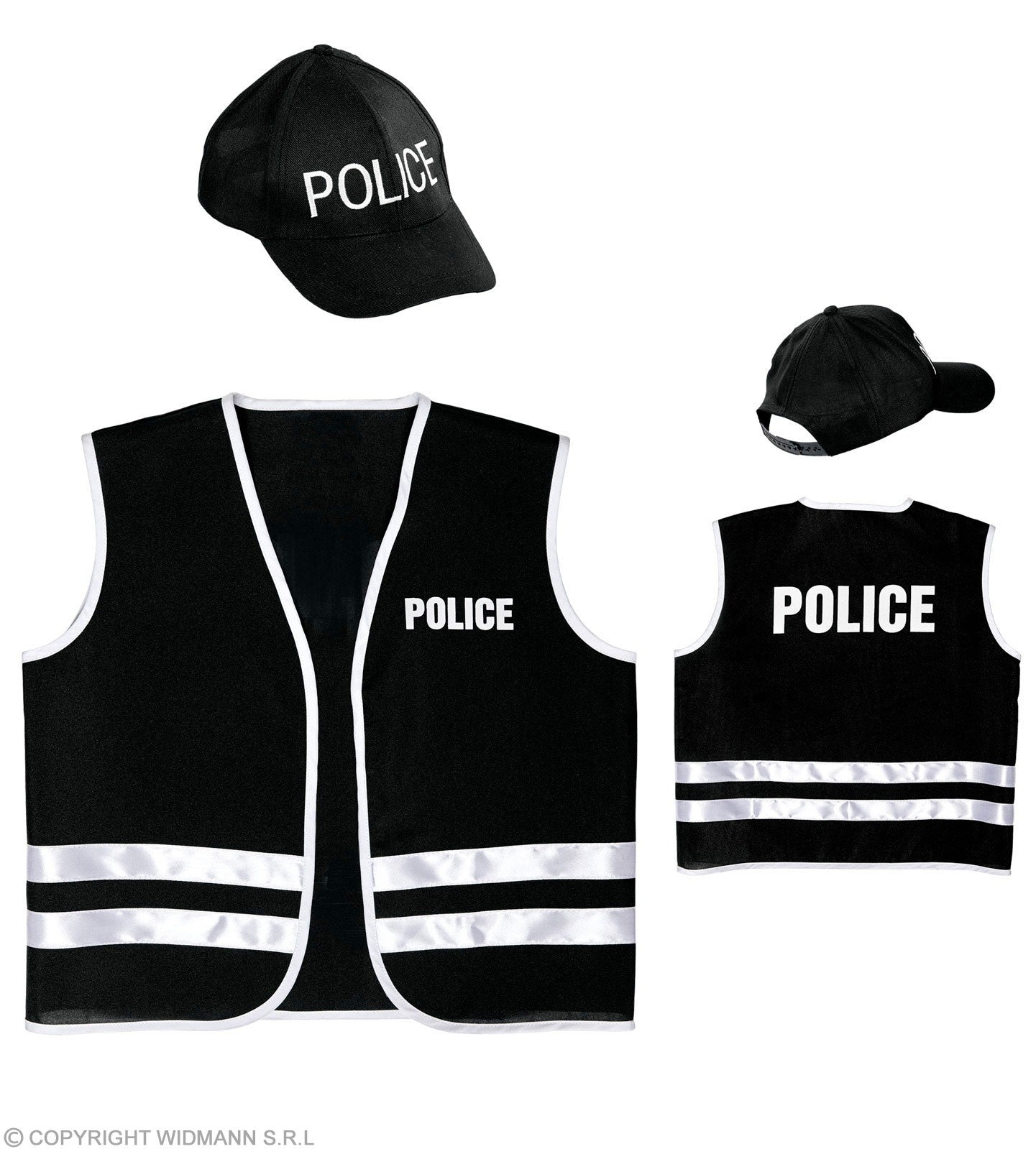 Set pour Officier de Police Enfant (gilet, casquette)