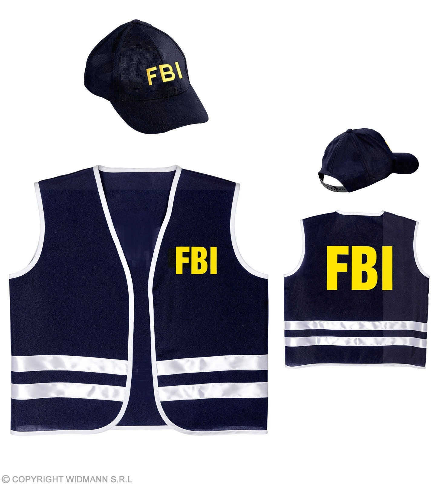 Set Agent du FBI Enfant (gilet, casquette)