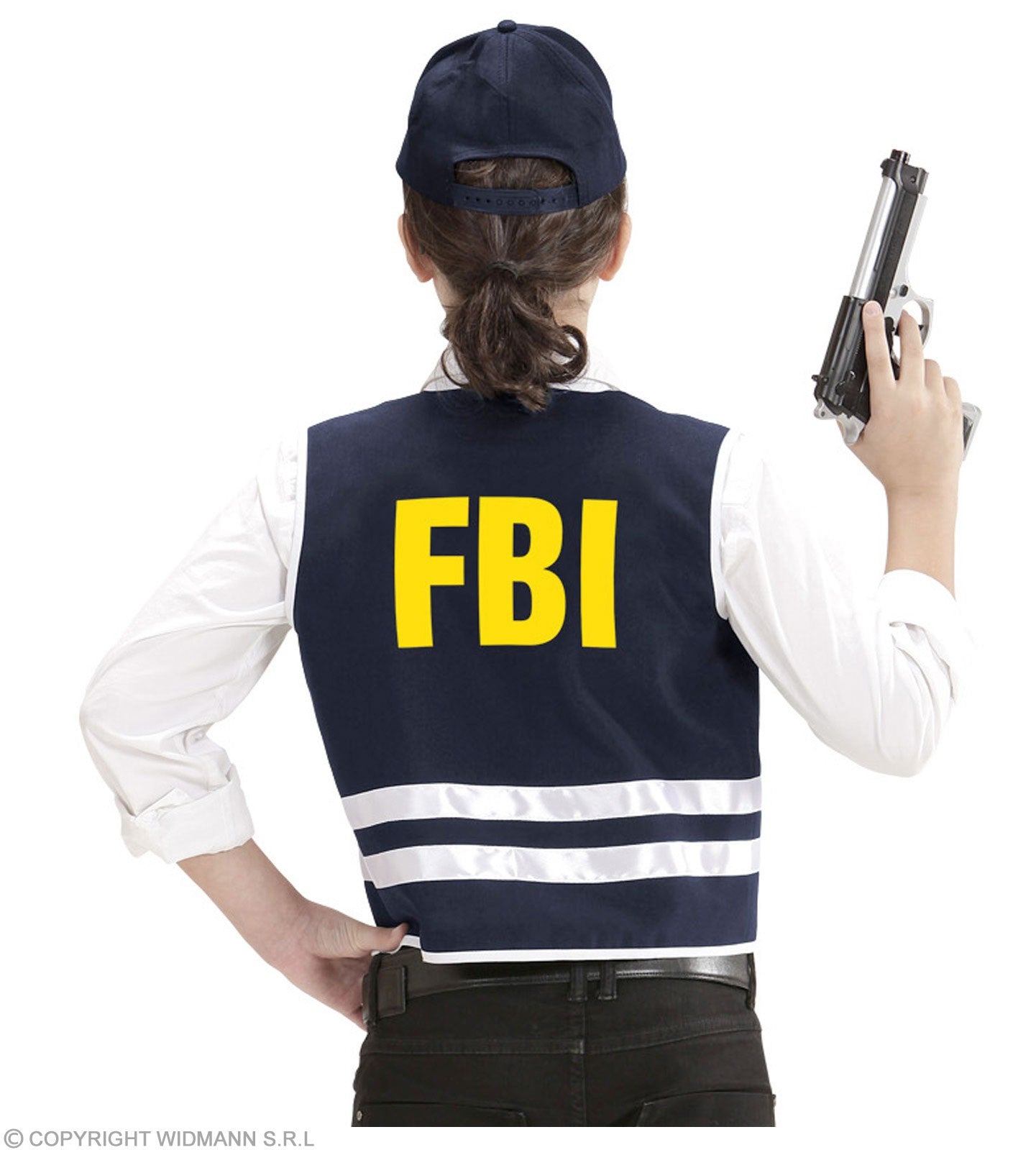 Set Agent du FBI Enfant (gilet, casquette)