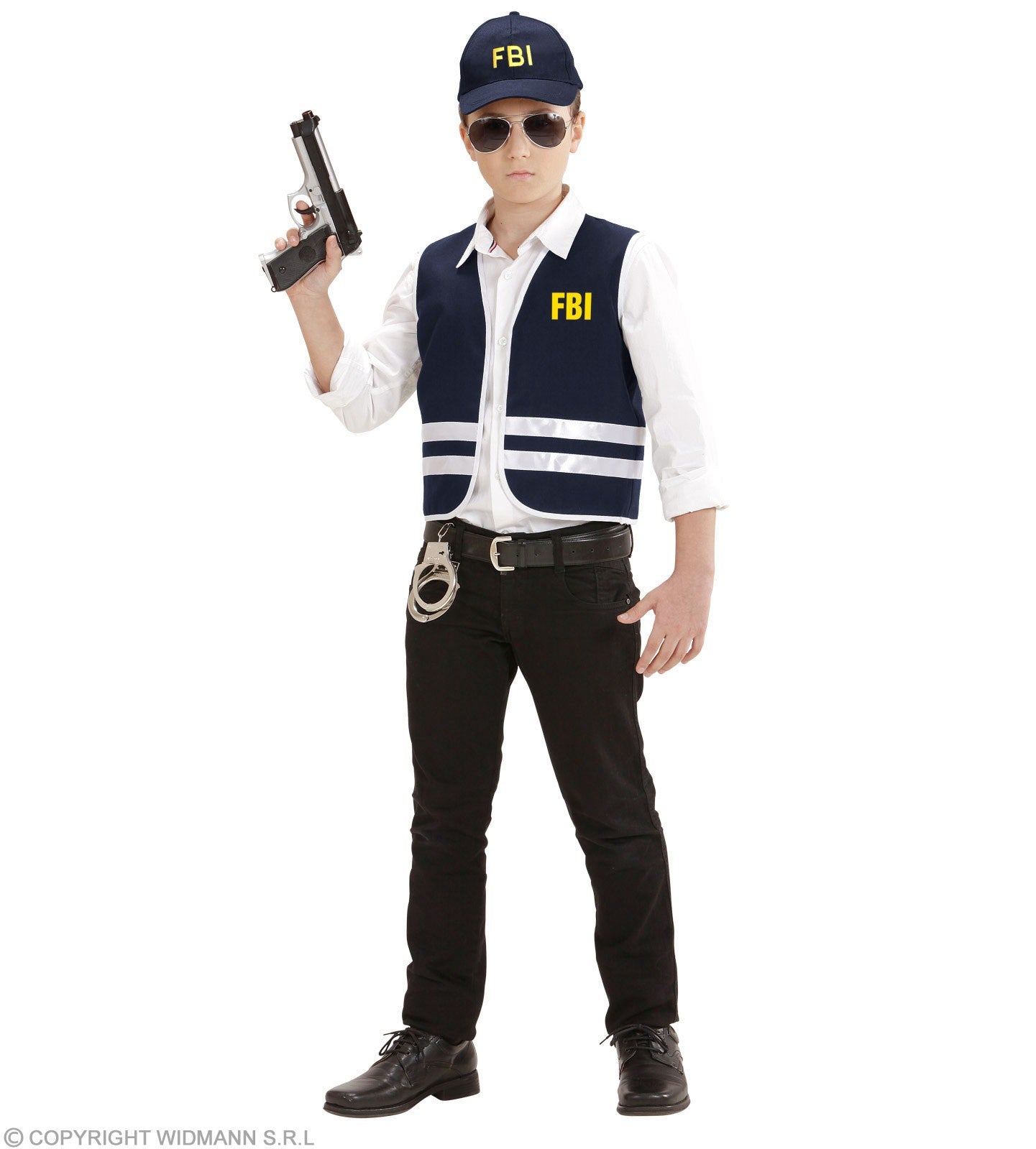 Set Agent du FBI Enfant (gilet, casquette)