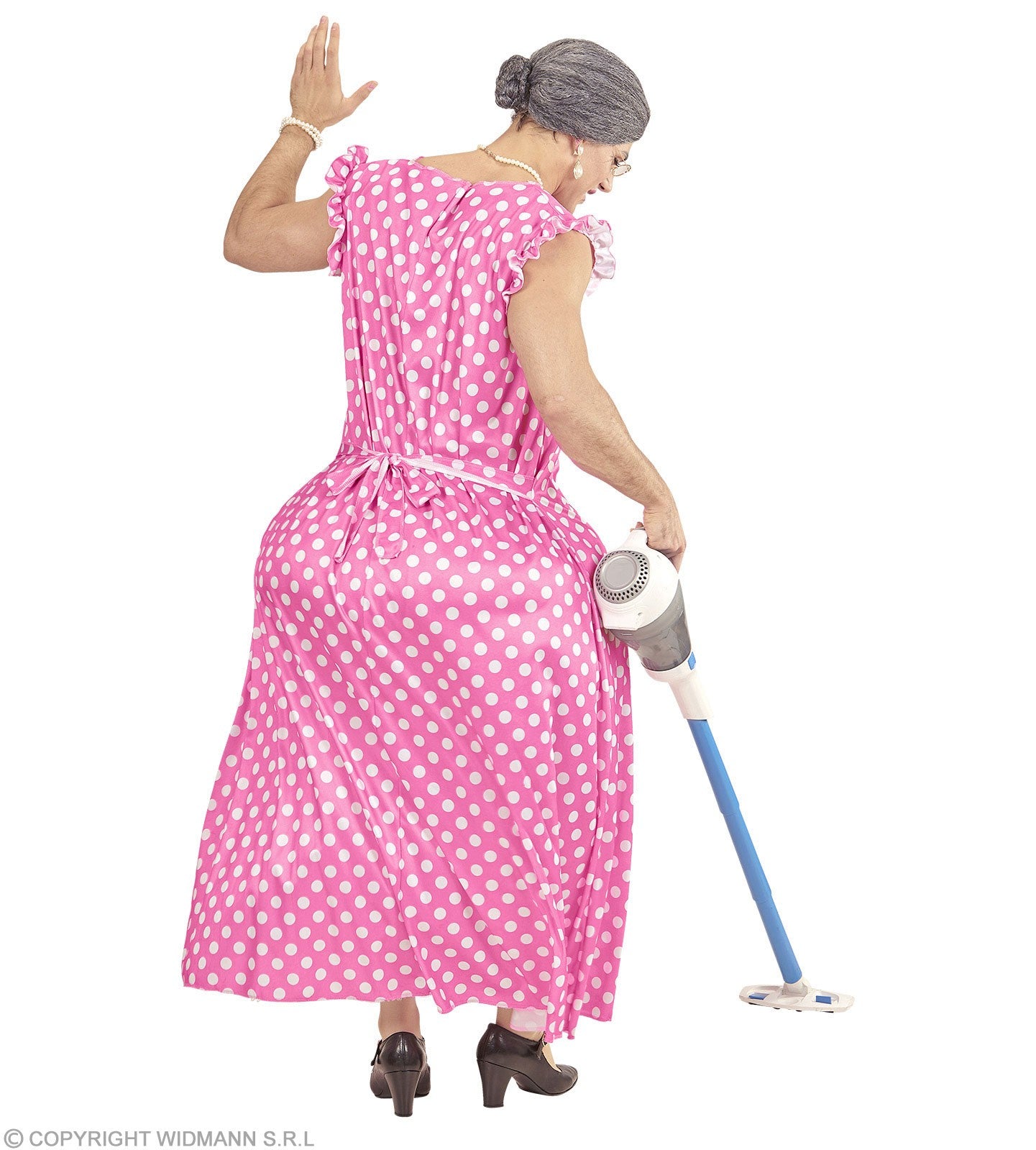 Déguisement Mamie Homme (combinaison forte femme, robe)