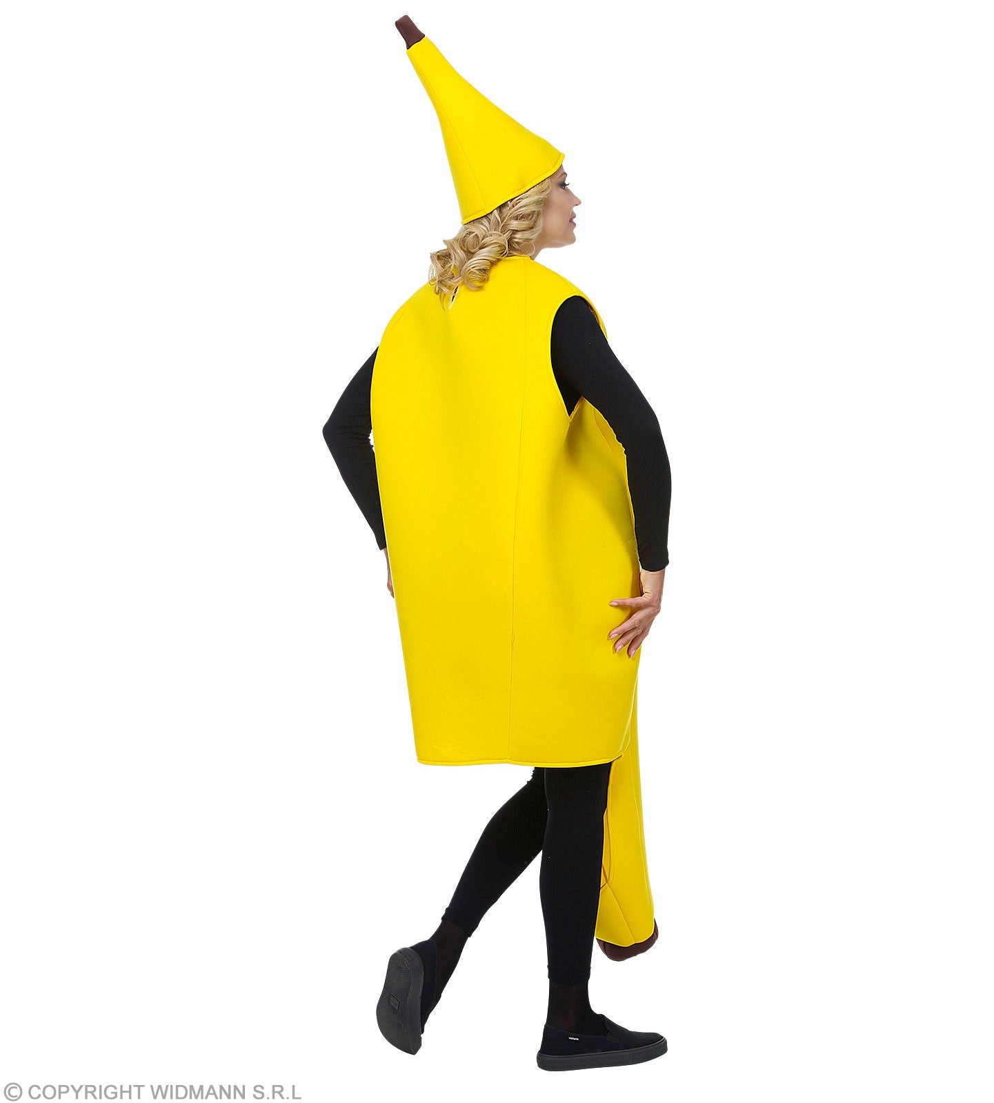 Déguisement madame banane (costume, chapeau)