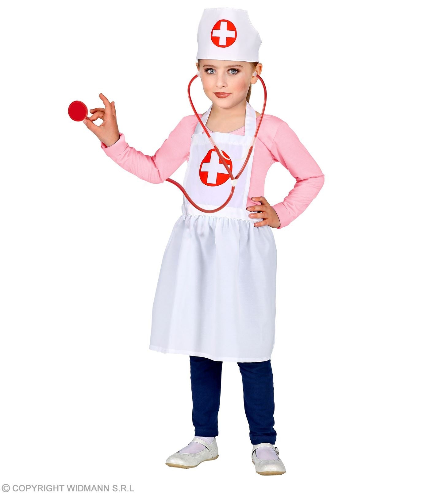 Set Infirmière Fille (tablier, coiffe)