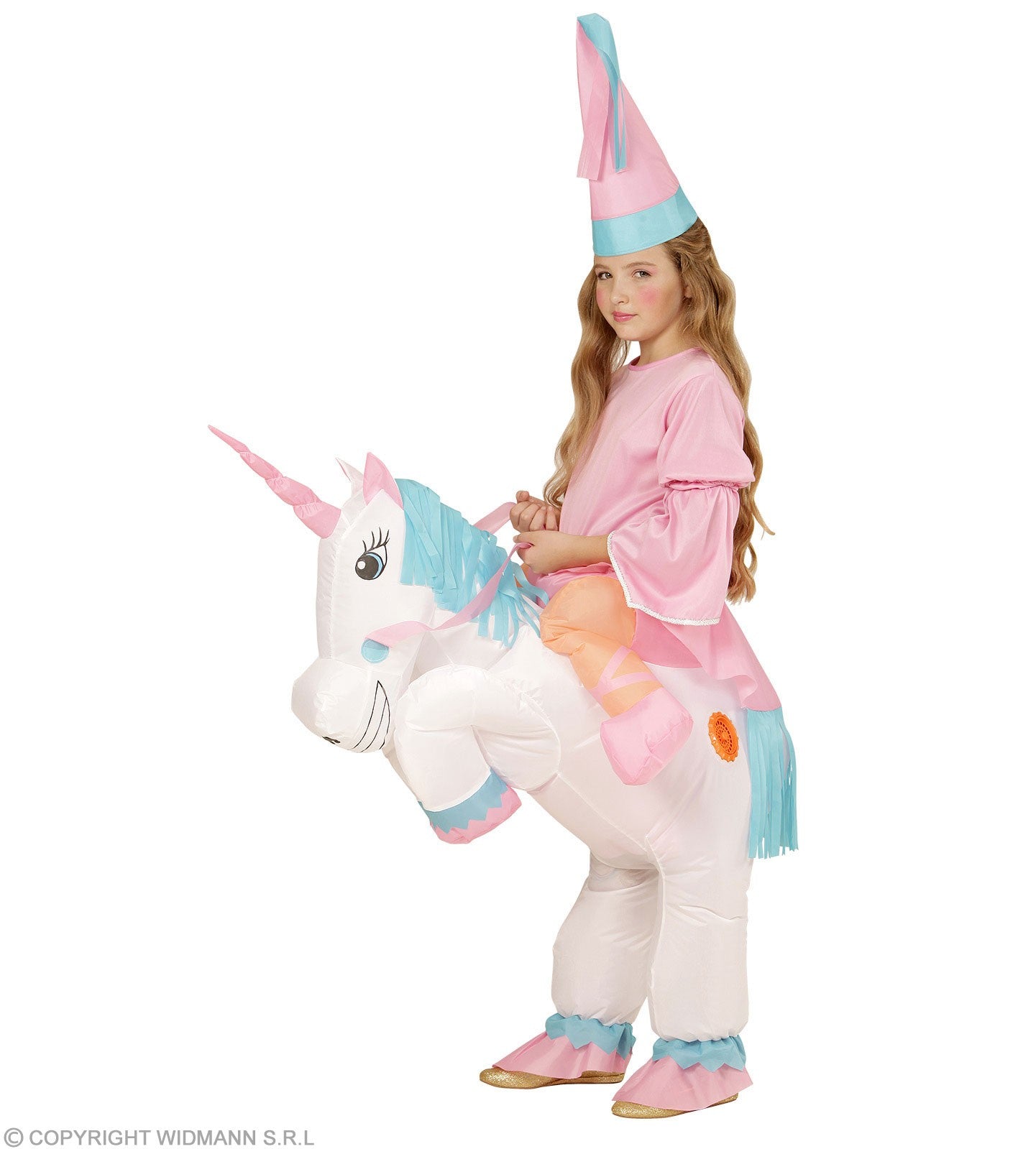 Déguisement porté par une licorne