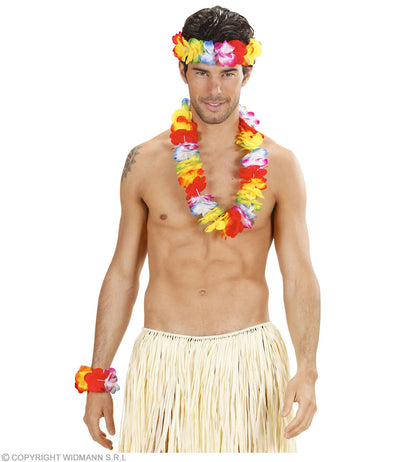 Set Hawaïen multicolore, Luxe
