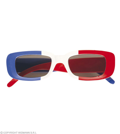 Lunettes FRANCE bleu, blanc, rouge