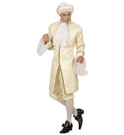 Déguisement Casanova (jaquette, pantalon, jabot, boucles chaussures)