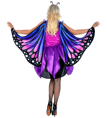 Déguisement Papillon femme (robe tutu, ailes, antennes)