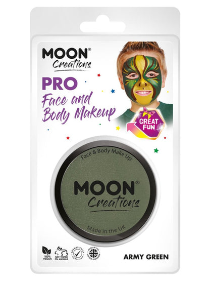 Maquillage Pro Visage Vert Armée - Cosmic Moon