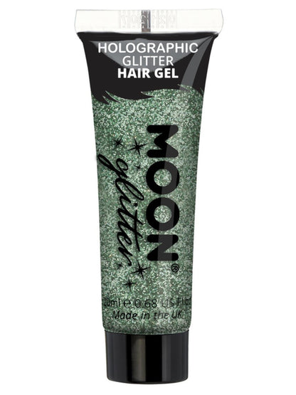 Gel Pailleté Holographique Vert - Moon Glitter