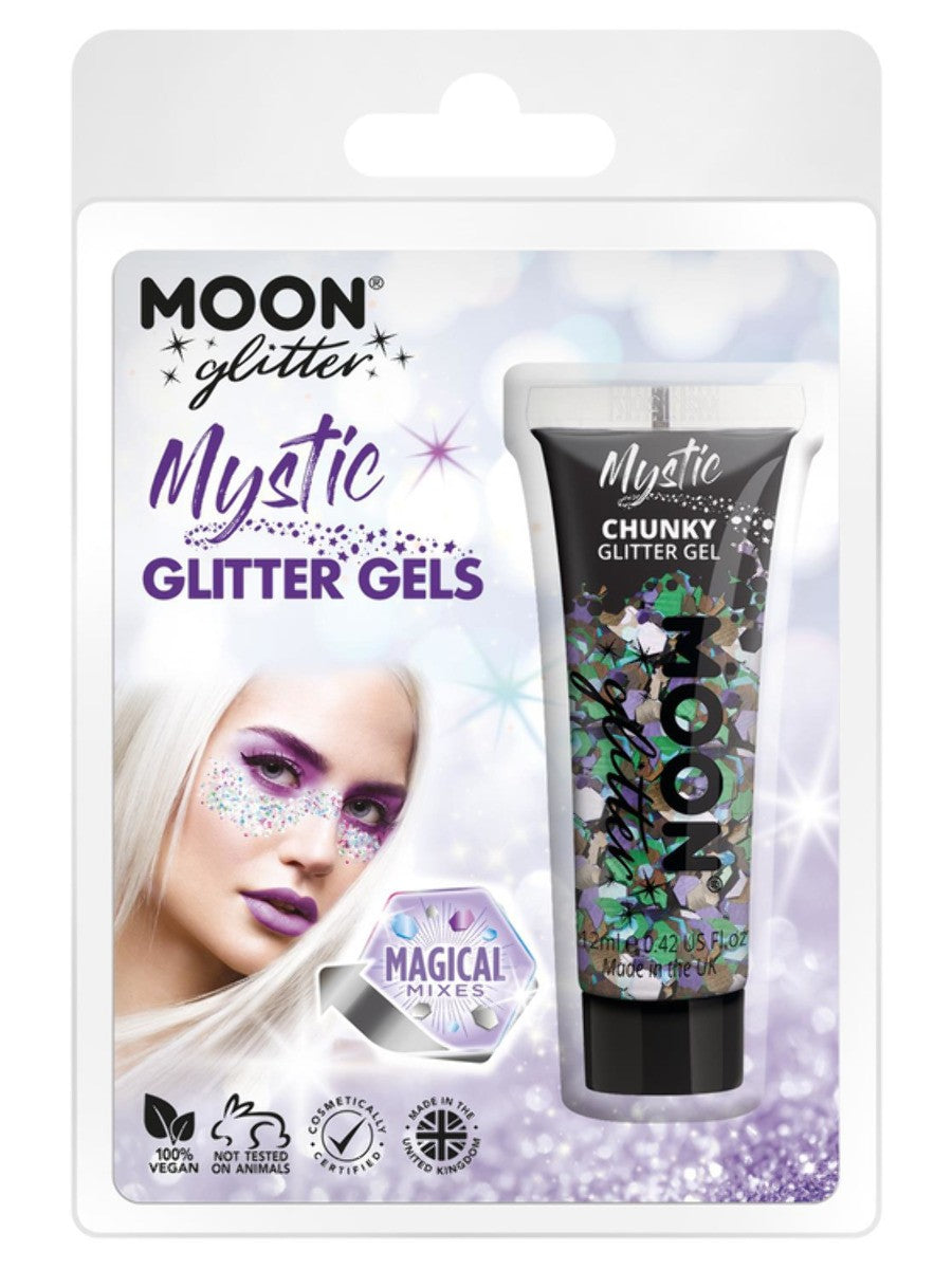 Moon Glitter Mystic Chunky Glitter Gel, Mixed Colo