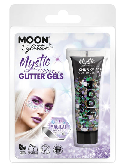 Moon Glitter Mystic Chunky Glitter Gel, Mixed Colo