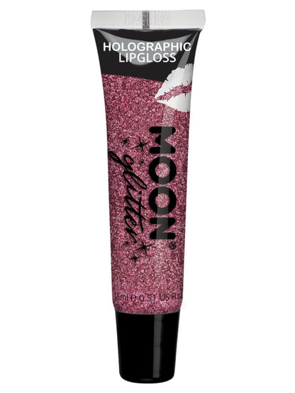 Gloss Holographique Rose foncé Moon Glitter - 15 ml