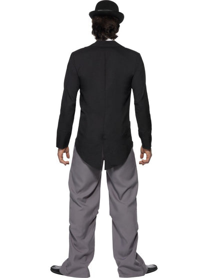 Déguisement Charlie Chaplin 1920 Homme (veste, faux gilet, pantalon, cravate)