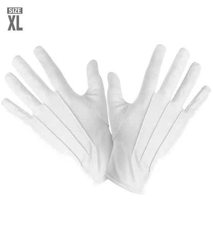 Gants blancs Mixte (taille XL)