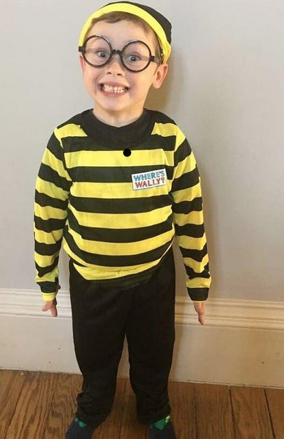 Costume Où est Charlie Licence Jaune et noir