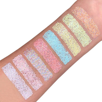 Paillettes Pastel Rose Bébé – Cosmic Moon
