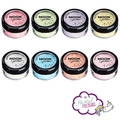 Paillettes Pastel Rose Bébé – Cosmic Moon