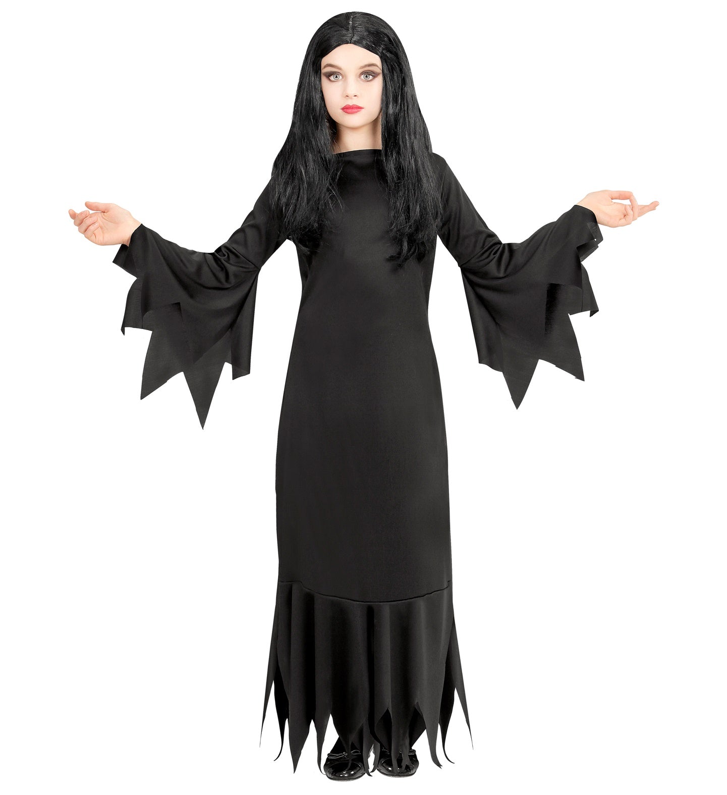 Déguisement Mortisia noir fille (robe)