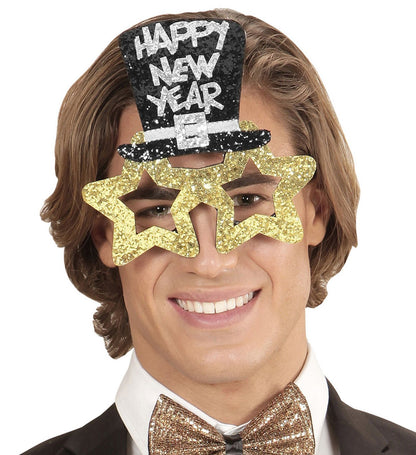 Lunettes Happy New Year - 2 couleurs au choix