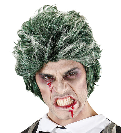 Perruque Joker Clown Maléfique pour Homme