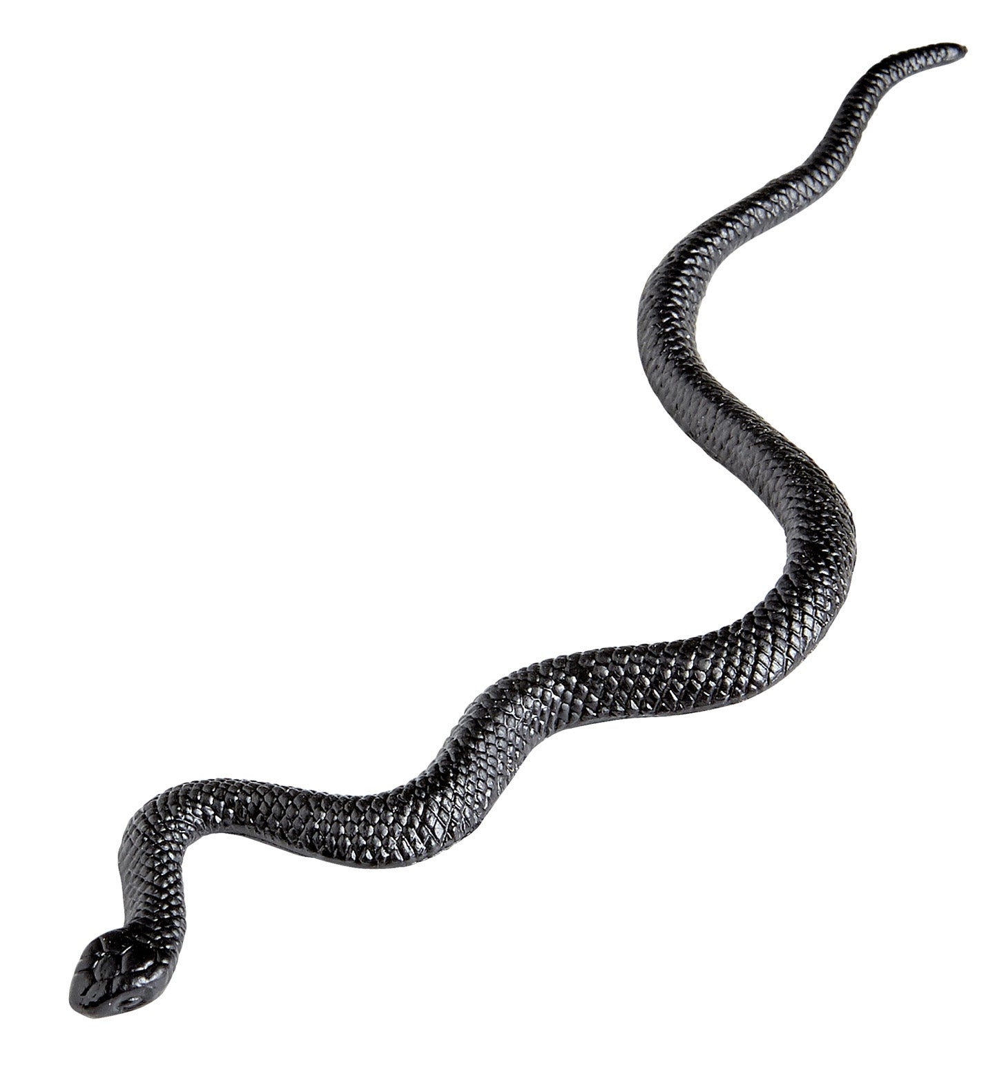 Lot de 12 serpents noirs - 13 cm