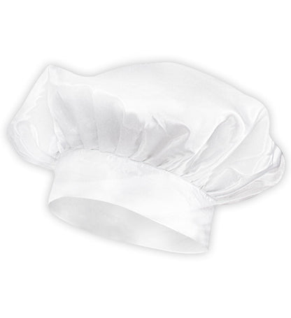 Toque de chef cuisinier blanche