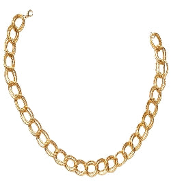 Collier chaine or 60 cm (Gangster, rappeur, années 80)