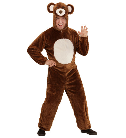 Déguisement Ours brun en peluche taille M/L