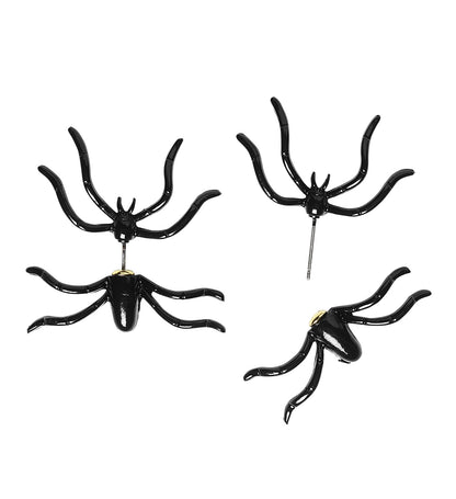 Boucles d'oreilles Araignée à travers l'oreille