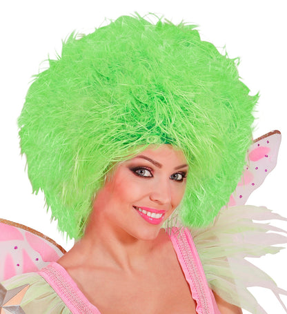 Perruque de fée femme, Néon rose ou verte