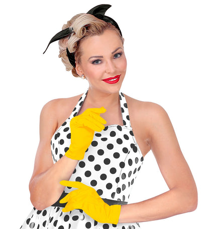 Gants jaunes pour adulte