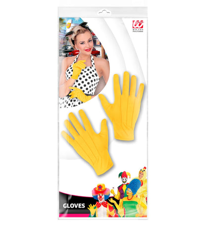 Gants jaunes pour adulte