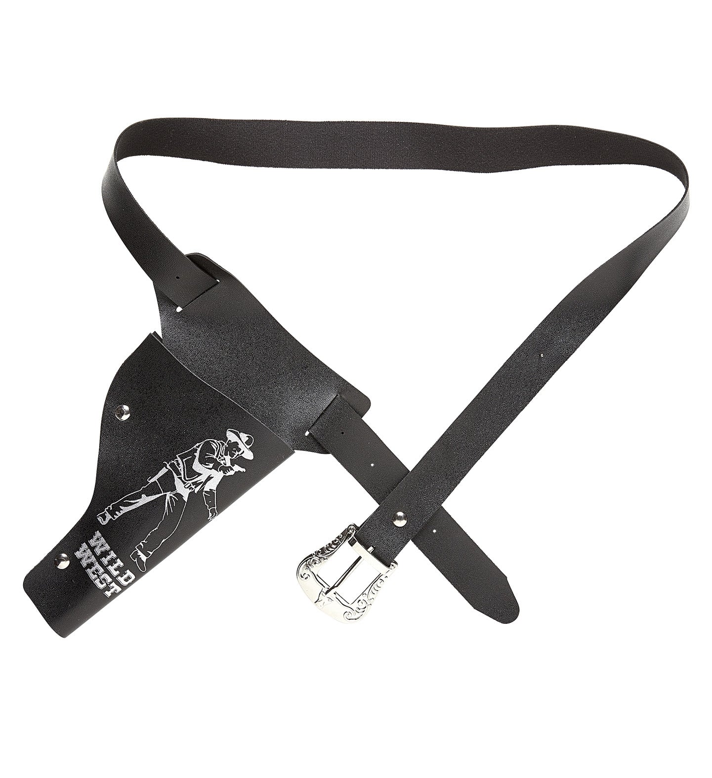 Holster pour pistolet de cow-boy noir pour enfant