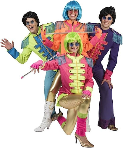 Veste de scène pour homme Violet style Beatles