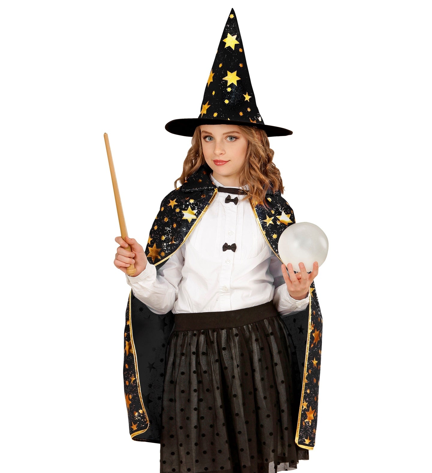 Cape Magicien 70 cm Enfant Mixte avec Chapeau